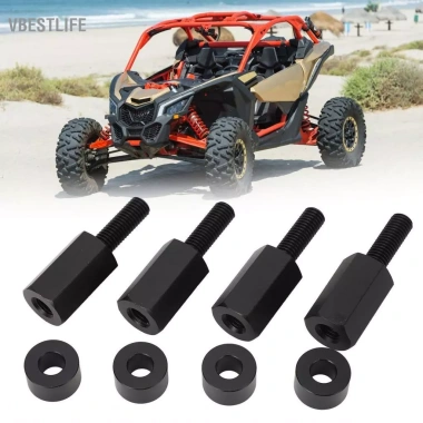 VBESTLIFE Akozon UTV - Bộ nâng ghế đen điều chỉnh 4 đệm, cao X3, chỉ 518.100đ