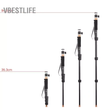 VBESTLIFE Andoer TP-148 Monopod 94.6cm Nhẹ Tải Trọng 5kg Pole Microphone Máy Ảnh 394.900 VND 7