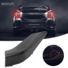 VBESTLIFE Aramox Sau Ốp Lưng Kéo Móc Da Đen cho Hatchback 2.016-2.021 Thay Thế 3