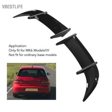 VBESTLIFE Banapoy Cánh Gió Sau AK Cốp ABS Giảm Áp Đen Bóng - MK6/R - 960.300₫