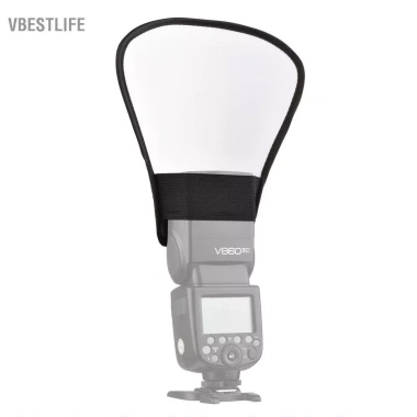 VBESTLIFE Bảng phản xạ flash Bounce màu bạc trắng cho Canon Nikon Sony - Giá ưu đãi 71.500đ