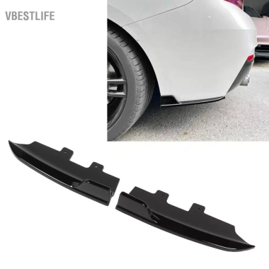 VBESTLIFE Bảo vệ cản sau cho 2 Series F22/F23 Sport 2.015‑2.019 - Lip Splitter Body Kit Aerodynamic Đen sáng giảm giá 21%