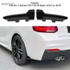 VBESTLIFE Bảo vệ cản sau cho 2 Series F22/F23 Sport 2.015‑2.019 - Lip Splitter Body Kit Aerodynamic Đen sáng giảm giá 21% 6