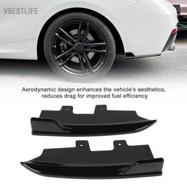 VBESTLIFE Bảo vệ cản sau cho 2 Series F22/F23 Sport 2.015‑2.019 - Lip Splitter Body Kit Aerodynamic Đen sáng giảm giá 21%