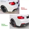 VBESTLIFE Bảo vệ cản sau cho 2 Series F22/F23 Sport 2.015‑2.019 - Lip Splitter Body Kit Aerodynamic Đen sáng giảm giá 21% 8