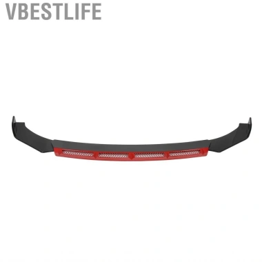 VBESTLIFE Bộ chia trước Universal Colorfast - Cản trước Lip Body Kit chống mài mòn, chắc chắn cho sửa đổi ô tô - Giá 669.900 VND