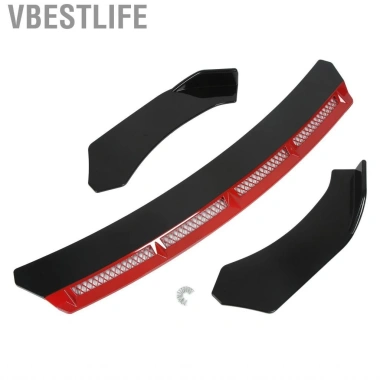 VBESTLIFE Bộ chia trước Universal Colorfast - Cản trước Lip Body Kit chống mài mòn, chắc chắn cho sửa đổi ô tô - Giá 669.900 VND