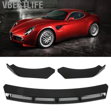 VBESTLIFE Bộ chia trước Universal Colorfast - Cản trước Lip Body Kit chống mài mòn, chắc chắn cho sửa đổi ô tô - Giá 669.900 VND