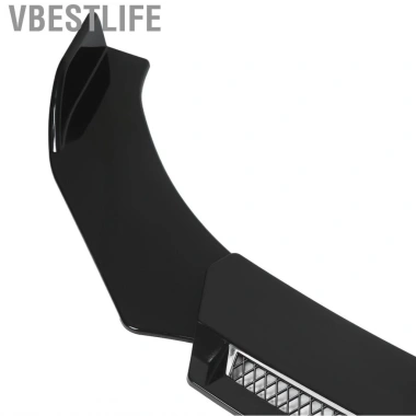 VBESTLIFE Bộ chia trước Universal Colorfast - Cản trước Lip Body Kit chống mài mòn, chắc chắn cho sửa đổi ô tô - Giá 669.900 VND