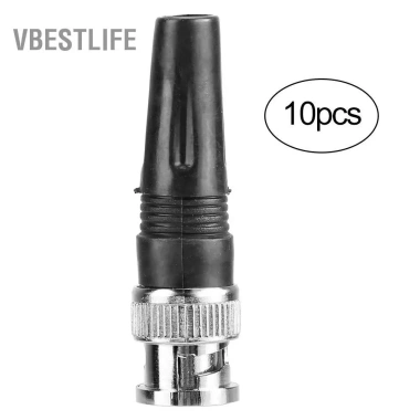 VBESTLIFE Bộ chuyển đổi nam BNC ổn định cao, 10 chiếc, kết nối video máy ảnh, hiệu suất vượt trội, giá 100.100₫