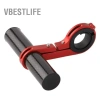 VBESTLIFE Bộ mở rộng ghi đông xe đạp hợp kim nhôm sợi carbon, loa gắn điện thoại, kẹp đen dễ lắp đặt - Giá 104.500 VND 2