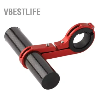 VBESTLIFE Bộ mở rộng ghi đông xe đạp hợp kim nhôm sợi carbon, loa gắn điện thoại, kẹp đen dễ lắp đặt - Giá 104.500 VND 2