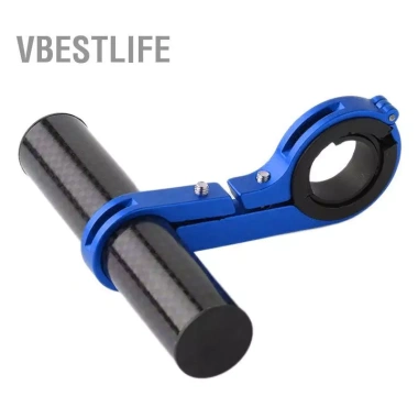 VBESTLIFE Bộ mở rộng ghi đông xe đạp hợp kim nhôm sợi carbon, loa gắn điện thoại, kẹp đen dễ lắp đặt - Giá 104.500 VND 3