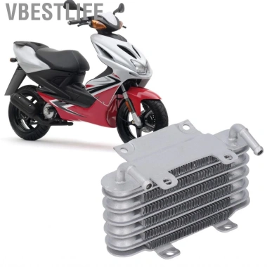 VBESTLIFE Bộ tản nhiệt 8mm làm mát dầu động cơ xe máy 50cc-250cc - Công suất cao, hiệu suất tối ưu
