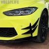 VBESTLIFE Bohemia Splitter 4pcs ABS - Spoiler Canards Đen Bóng cho M3 M4 G80-G83 5