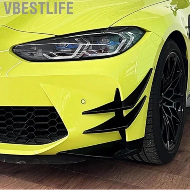 VBESTLIFE Bohemia Splitter 4pcs ABS - Spoiler Canards Đen Bóng cho M3 M4 G80-G83 5