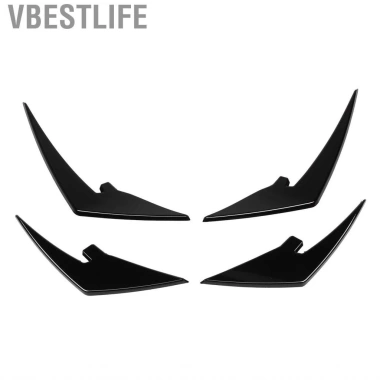 VBESTLIFE Bohemia Splitter 4pcs ABS - Spoiler Canards Đen Bóng cho M3 M4 G80-G83 6
