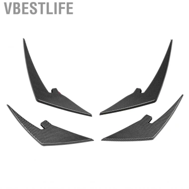 VBESTLIFE Bohemia Splitter 4pcs ABS - Spoiler Canards Đen Bóng cho M3 M4 G80-G83 7
