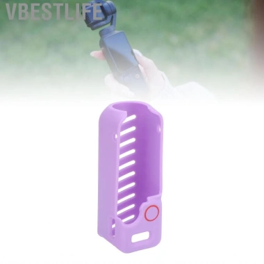 VBESTLIFE Bohemia-VN Rastky Case TPU ShockProof cho Action Camera và Dây đeo cổ tay đen 3 lớp bảo vệ 4