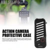 VBESTLIFE Bohemia-VN Rastky Case TPU ShockProof cho Action Camera và Dây đeo cổ tay đen 3 lớp bảo vệ 5