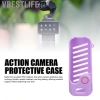 VBESTLIFE Bohemia-VN Rastky Case TPU ShockProof cho Action Camera và Dây đeo cổ tay đen 3 lớp bảo vệ 7