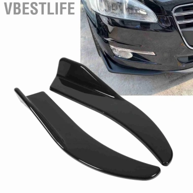 VBESTLIFE Bohemia-VN Trunk Spoiler Lip 2pcs Đen Bóng Giảm Kháng Gió Ô Tô