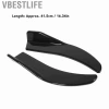 VBESTLIFE Bohemia-VN Trunk Spoiler Lip 2pcs Đen Bóng Giảm Kháng Gió Ô Tô 6