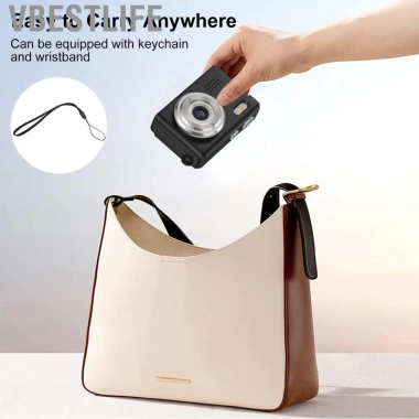 VBESTLIFE Bohemia-VN Zopsc Keychain - Máy ảnh kỹ thuật số 1.080p 12MP, màn hình 0,96in, giá 484.000đ