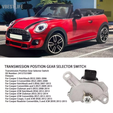 VBESTLIFE Cảm Biến Vị Trí Chống Nứt 24.157.551.089 - Độ Cứng Cao cho S Hatchback, Giá 801.900 VND