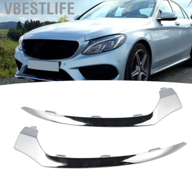 VBESTLIFE Cản Trước Viền Dưới ABS Chrome Chống Va Đập cho C-Class W205 C205 A205 S205 - Giá 354.200₫ 2
