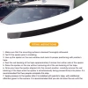 VBESTLIFE Cánh lướt đen bóng cho BMW 3 Series F30/F80 & M3 2.013‑2.019 – Tăng lực xuống, lắp nhanh, chống ăn mòn 4