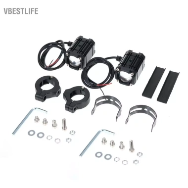 VBESTLIFE Đèn LED 12.000LM 2 chiếc – 4 chế độ, chống nước, xe máy, tải, rơ moóc