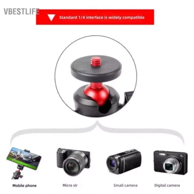 VBESTLIFE EBTOOLS 25,5cm Gậy selfie 360 chân 1/4 cầm trượt màu đen - 181.500 VND 6
