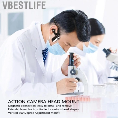VBESTLIFE Giá Đỡ Camera POV ABS độ bền cao Gắn Đầu Kéo Dài Cao Cấp Móc Tai Du Lịch GO3 3S cho chuyến phiêu lưu đảm bảo ổn định