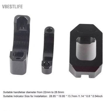 VBESTLIFE Giá đỡ màn hình nhôm CNC, phù hợp tay cầm 22-28.6mm, giảm 224.400 VND 9