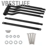 VBESTLIFE Giá đỡ túi yên 200x180mm Thanh hỗ trợ màu đen - Giảm 20% cho xe máy 2