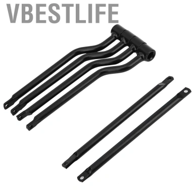 VBESTLIFE Giá đỡ túi yên 200x180mm Thanh hỗ trợ màu đen - Giảm 20% cho xe máy