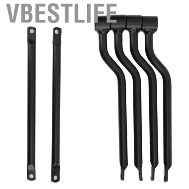 VBESTLIFE Giá đỡ túi yên 200x180mm Thanh hỗ trợ màu đen - Giảm 20% cho xe máy
