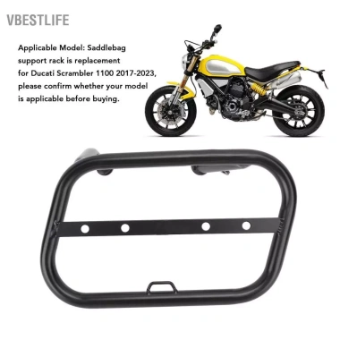 VBESTLIFE Giá đỡ túi yên sắt Scrambler 1.100 2.017‑2.023 – Độ bền cao, ngăn chứa đồ
