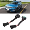 VBESTLIFE Gorgeri 2 Đèn Pha H8 H9 H11 ô tô: Adapter Ổ cắm Chân Nữ Nam Dây Cắm Giá Đỡ 3