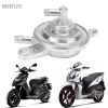 VBESTLIFE Haofy Petcock Van Hợp Kim Nhôm - Công Tắc 3 Chiều GY6 ATV Xe Tay Ga Dễ Lắp Đặt