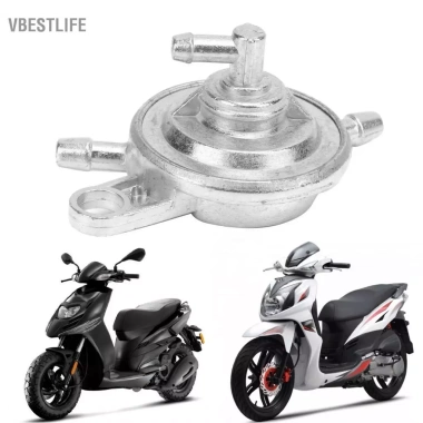 VBESTLIFE Haofy Petcock Van Hợp Kim Nhôm - Công Tắc 3 Chiều GY6 ATV Xe Tay Ga Dễ Lắp Đặt