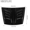 VBESTLIFE Hood Air Vent Trim Bìa Bonnet A3 A6 – Giá ưu đãi 280.500₫, lắp nhanh 6