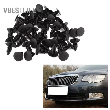 VBESTLIFE Keenso Bộ 50 Xe Ốp Lưng Dây Đinh Tán, Kẹp Nhựa Đen Viền Pin - 42.900₫