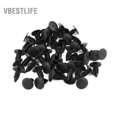 VBESTLIFE Keenso Bộ 50 Xe Ốp Lưng Dây Đinh Tán, Kẹp Nhựa Đen Viền Pin - 42.900₫