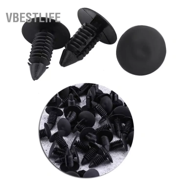 VBESTLIFE Keenso Bộ 50 Xe Ốp Lưng Dây Đinh Tán, Kẹp Nhựa Đen Viền Pin - 42.900₫