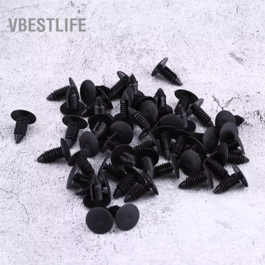 VBESTLIFE Keenso Bộ 50 Xe Ốp Lưng Dây Đinh Tán, Kẹp Nhựa Đen Viền Pin - 42.900₫