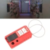 VBESTLIFE Khóa cáp Tagout Saluaqui thép không gỉ điều chỉnh cách điện công nghiệp màu đỏ - Giá ưu đãi 130.900₫