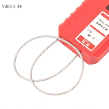 VBESTLIFE Khóa cáp Tagout Saluaqui thép không gỉ điều chỉnh cách điện công nghiệp màu đỏ - Giá ưu đãi 130.900₫ 6 VBESTLIFE Khóa cáp Tagout Saluaqui thép không gỉ điều chỉnh cách điện công nghiệp màu đỏ - Giá ưu đãi 130.900₫ 6