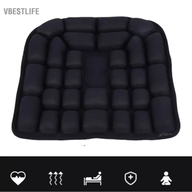 VBESTLIFE Lucute Đệm du lịch ghế hơi 3D đa năng - Máy bay, văn phòng, ô tô, xe lăn, hỗ trợ lưng